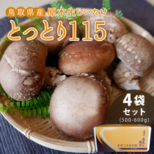 画像をギャラリービューアに読み込む, 【鳥取/八頭町産】肉厚原木生しいたけ とっとり115 2月10日より順次出荷開始