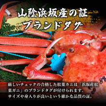 画像をギャラリービューアに読み込む, 【兵庫/浜坂港】<訳あり>ボイル松葉ガニ(冷凍) 足折れ1本あり 11月10日以降順次出荷