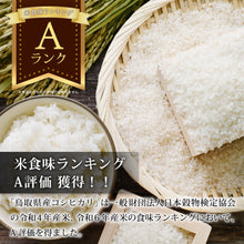 画像をギャラリービューアに読み込む, 【鳥取県産】因幡の白兎米 コシヒカリ 令和7年度産 精米済 10kg(5kg×2袋)