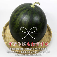 画像をギャラリービューアに読み込む, 【北栄町産スイカ】ひとりじめBonBonリッチ 2玉セット(2.5kg~/1玉)