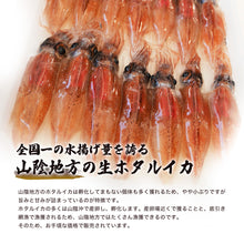 画像をギャラリービューアに読み込む, 【山陰沖産】生ホタルイカ 新物(冷凍) 大容量 1kgパック