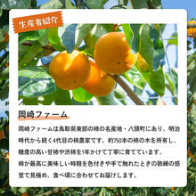 画像をギャラリービューアに読み込む, 【鳥取県八頭町産】<訳あり> 輝太郎柿 3kg(8~10玉) 注文締切10月25日