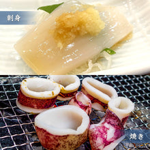 画像をギャラリービューアに読み込む, 【山陰沖産】冷凍白イカ