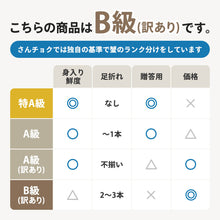 画像をギャラリービューアに読み込む, 【鳥取/境港】<訳あり> ボイル紅ズワイガニ B級