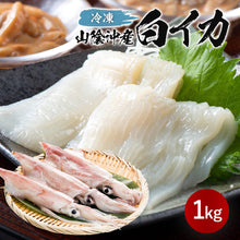 画像をギャラリービューアに読み込む, 【山陰沖産】冷凍白イカ