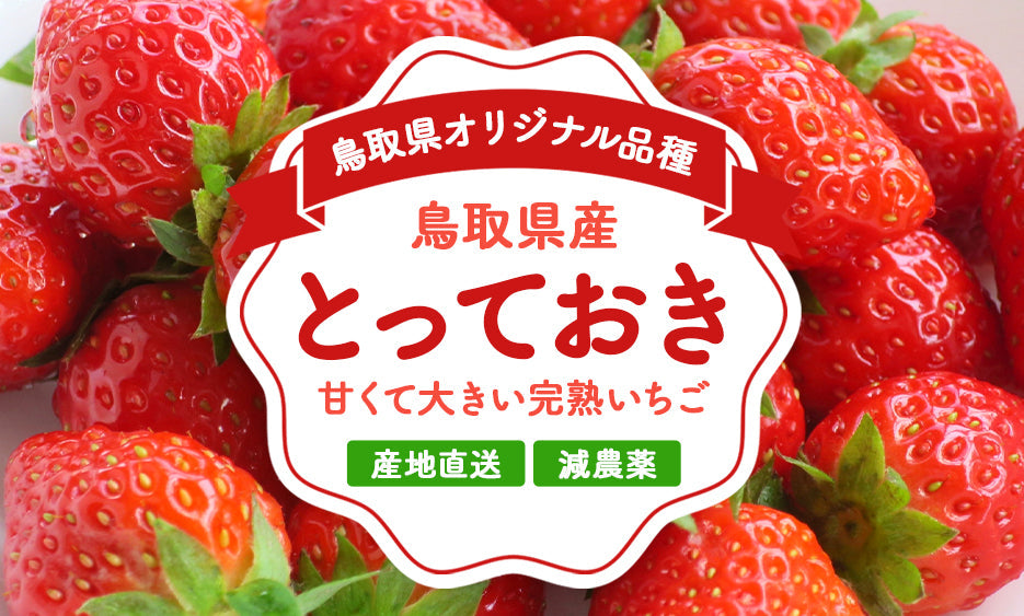 とっておき - 鳥取が誇るオリジナルブランドいちご