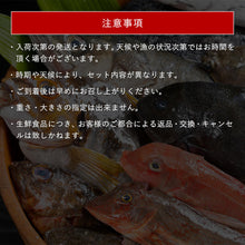 画像をギャラリービューアに読み込む, 《送料無料》境港の魚屋さんのおまかせ鮮魚セット(3～5種) 下処理済み
