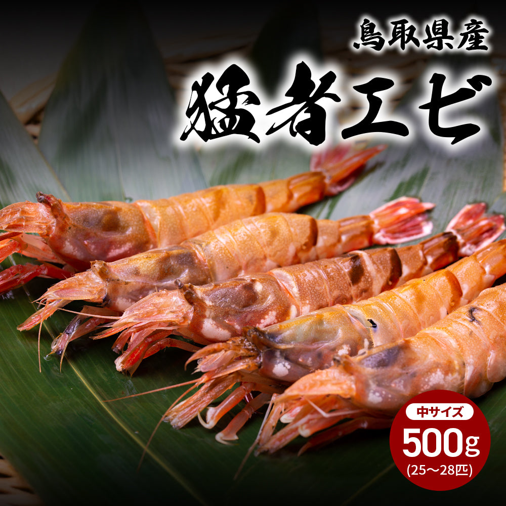 鳥取県網代港産 冷凍猛者エビ（モサエビ）500g